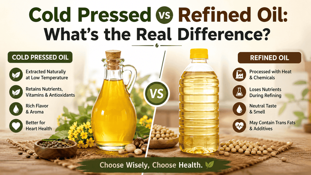 Cold Pressed vs Refined Oil: What's the Real Difference?