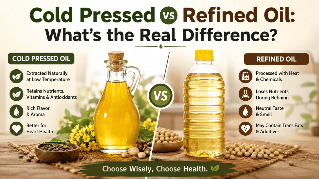 Cold Pressed vs Refined Oil: What's the Real Difference?