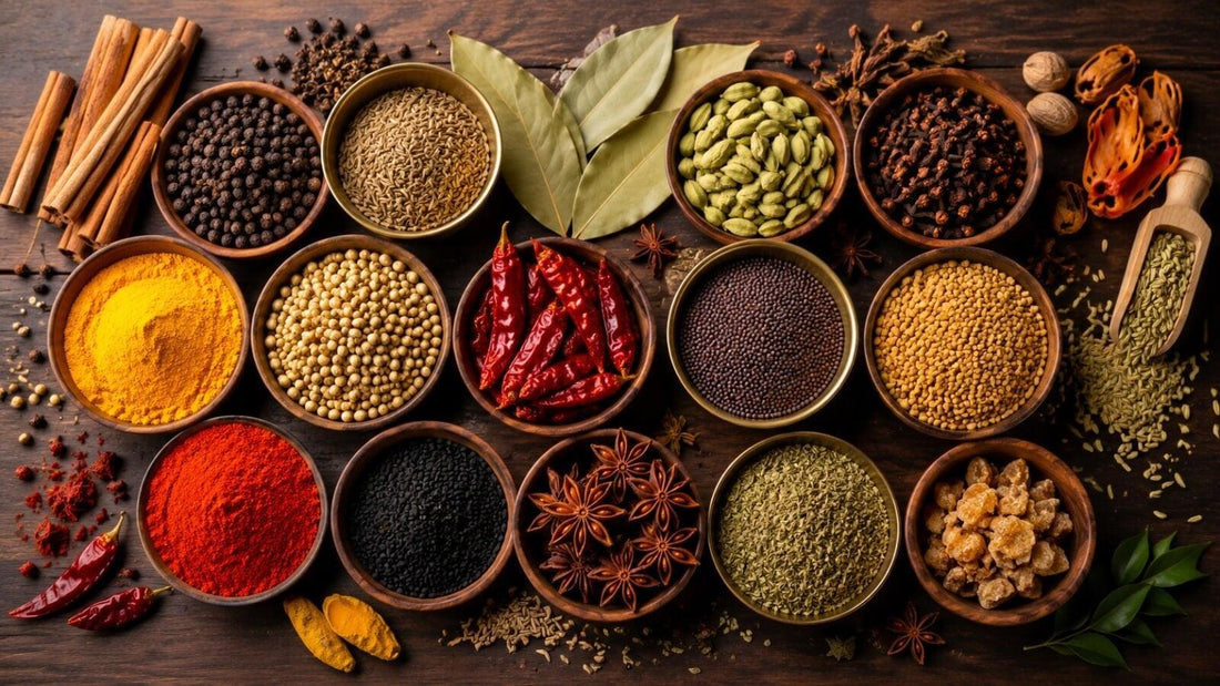 Indian Kitchen Chemistry: The 15 Indian Spices You Absolutely Need!